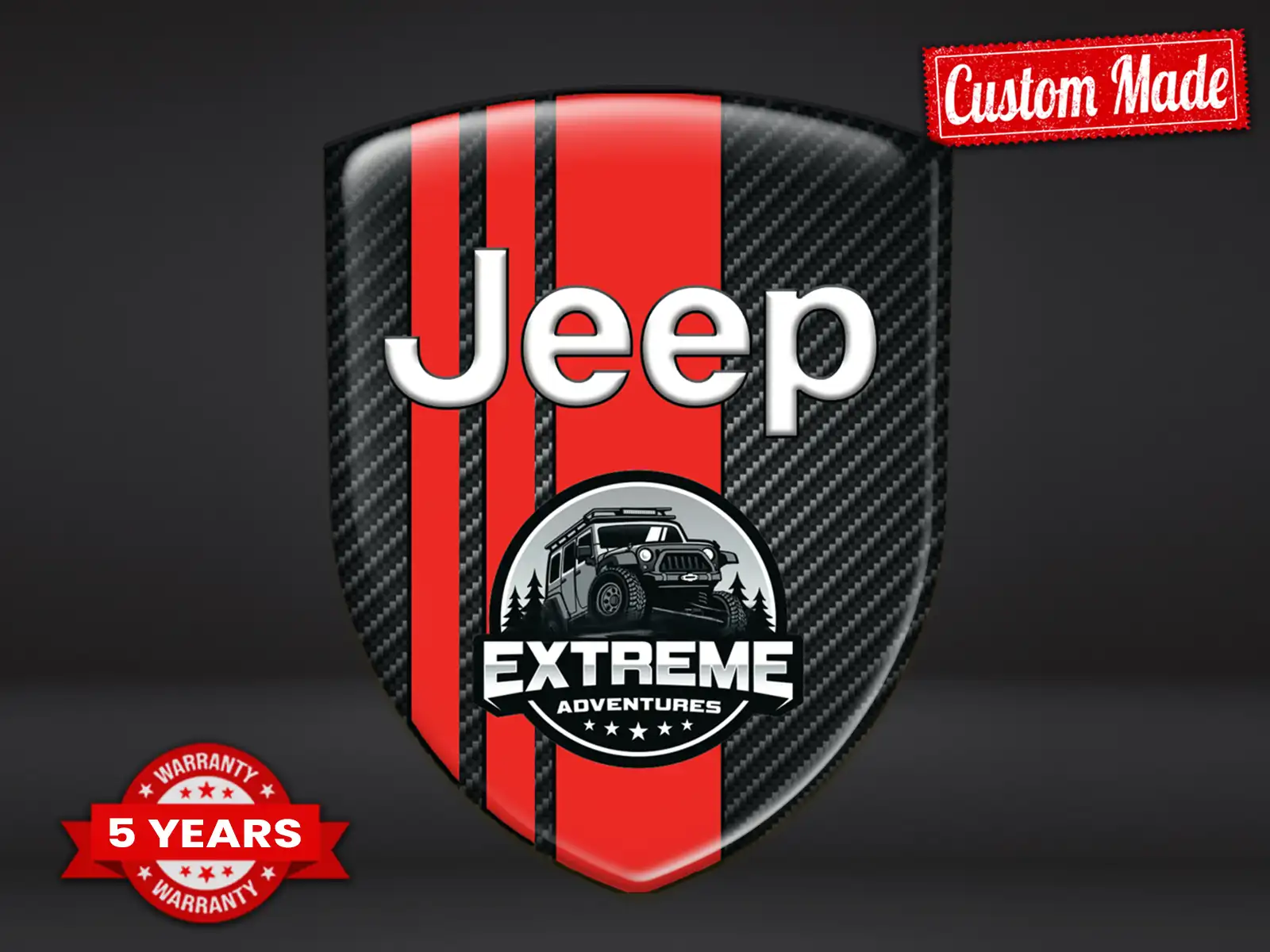 Jeep Sticker Bannière Auto Max Durable Style Pro Moderne